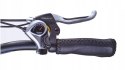 JOBOBIKE Sam - Składany Rower Elektryczny Miejski Dla Seniora 250W Szary Jobobike