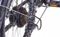 JOBOBIKE Sam - Składany Rower Elektryczny Miejski Dla Seniora 250W Szary Jobobike