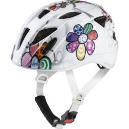 Kask rowerowy ALPINA XIMO FLASH biały w kwiatki 49-54 ALPINA