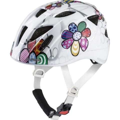 Kask rowerowy ALPINA XIMO FLASH biały w kwiatki 49-54 ALPINA