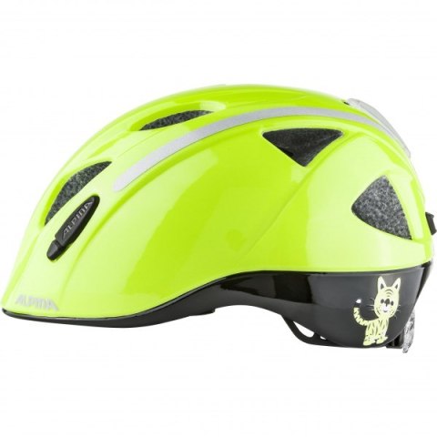 Kask rowerowy ALPINA XIMO FLASH jaskrawy żółty 49-54 ALPINA Kask rowerowy ALPINA XIMO FLASH jaskrawy żółty 49-54 ALPINA