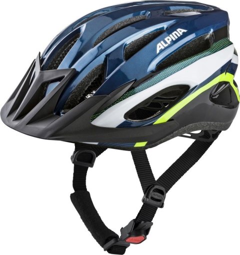 Kask rowerowy ALPINA MTB17 ciemno niebieski-neonowy 54-58 ALPINA Kask rowerowy ALPINA MTB17 ciemno niebieski-neonowy 54-58 ALPINA
