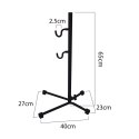 MACLEAN ROWEROWY UCHWYT SERWISOWY, STAL, MAX OBCIĄŻENIE 20KG, PASUJE DO ROWERÓW MTB Z KOŁAMI DO 27,5" MC-434 Maclean