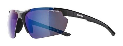 Okulary na rower ALPINA DEFEY HR kolor BLACK szkło BLUE MIRROR Cat.3 ALPINA