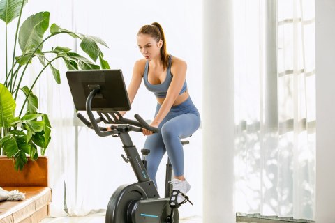 Rower stacjonarny, magnetyczny OVICX Q200X z ekranem dotykowym 15,6" TFT, WIFI bluetooth&app (WYPRZEDAŻ) OVICX Rower stacjonarny, magnetyczny OVICX Q200X z ekranem dotykowym 15,6" TFT, WIFI bluetooth&app (WYPRZEDAŻ) OVICX