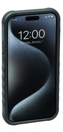 TOPEAK POKROWIEC RIDECASE FOR iPHONE 15 PRO BLACK/GRAY TOPEAK
