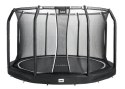 Trampolina Premium Ground Combo 366cm Czarna Salta