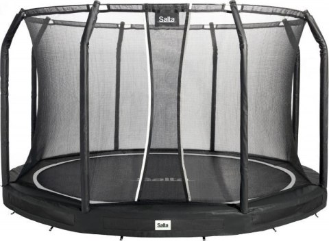 Trampolina Premium Ground Combo 366cm Czarna Salta Trampolina Premium Ground Combo 366cm Czarna Salta