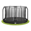Trampolina Premium Ground Combo 366cm Czarna Salta