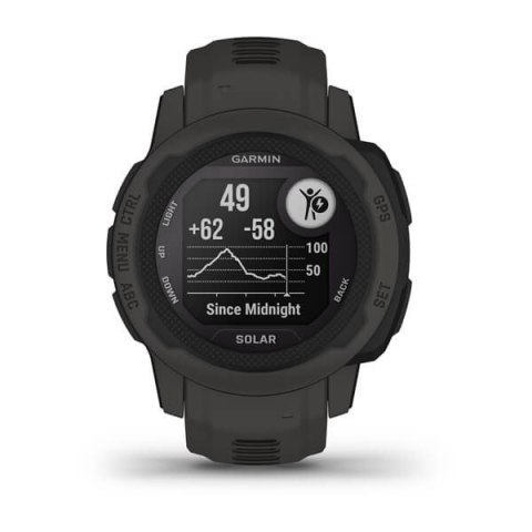 Zegarek Garmin Instinct 2S Solar Graphite Garmin Zegarek Garmin Instinct 2S Solar Graphite Garmin