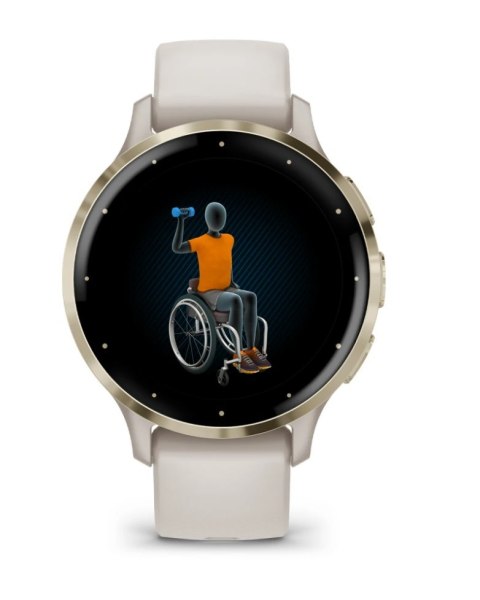 Zegarek Garmin Venu 3S 41mm Złoty Garmin Zegarek Garmin Venu 3S 41mm Złoty Garmin