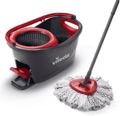 Mop obrotowy Vileda TURBO 3w1 Microfibre VILEDA Mop obrotowy Vileda TURBO 3w1 Microfibre VILEDA