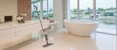 PROMIS MOP ZE SPRYSKIWACZEM, SZARO-CZERWONY MS100G PROMIS PROMIS MOP ZE SPRYSKIWACZEM, SZARO-CZERWONY MS100G PROMIS
