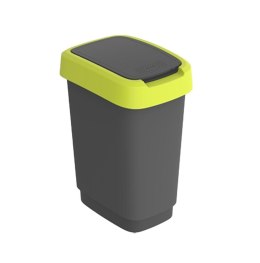 Rotho kosz na śmieci obrotowy TWIST limonkowy 10L Rotho