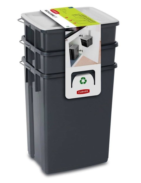 Set pojemników na odpady BIO Curver CURVER Set pojemników na odpady BIO Curver CURVER