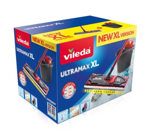 Vileda Ultramax BOX XL (mop + wiaderko) VILEDA Vileda Ultramax BOX XL (mop + wiaderko) VILEDA