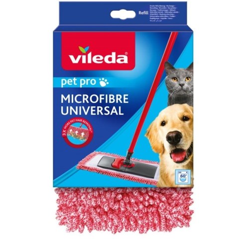 Wkład do mopa Vileda PET PRO do sierści i włosów VILEDA Wkład do mopa Vileda PET PRO do sierści i włosów VILEDA
