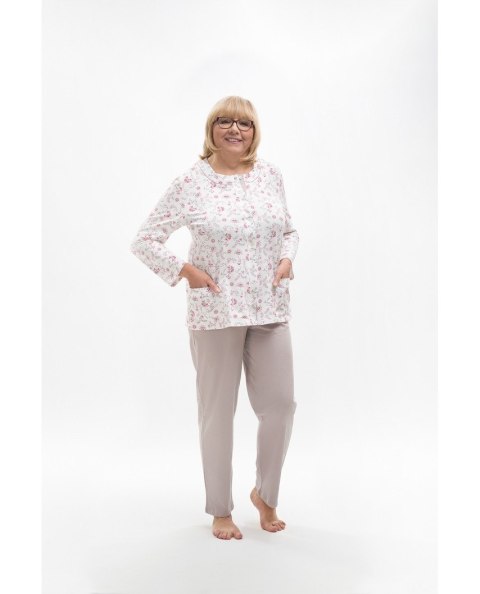 PIŻAMA DAMSKA MARIA III 202 DR R.3XL-4XL PIŻAMA DAMSKA MARIA III 202 DR R.3XL-4XL