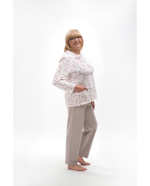 PIŻAMA DAMSKA MARIA III 202 DR R.3XL-4XL PIŻAMA DAMSKA MARIA III 202 DR R.3XL-4XL