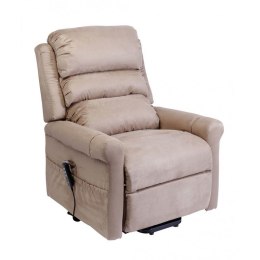 Fotel geriatryczny Stylea II - Kolor: Beige Alcantara ASTON