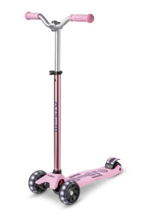 Hulajnoga Maxi Micro Deluxe Pro LED Rose Micro Hulajnoga Maxi Micro Deluxe Pro LED Rose Micro