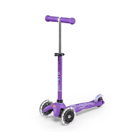 Micro Trójkołowa hulajnoga Maxi Deluxe LED PURPLE Micro Micro Trójkołowa hulajnoga Maxi Deluxe LED PURPLE Micro