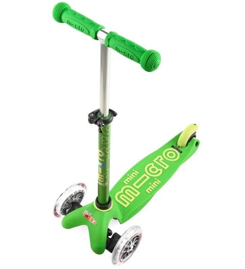 Micro Trójkołowa hulajnoga/jeździk Mini 3w1 Deluxe Green Micro Micro Trójkołowa hulajnoga/jeździk Mini 3w1 Deluxe Green Micro