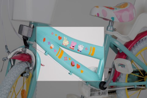 Toimsa-Rower dzieciecy 16" Swinka Peppa zielony TOIMSA Toimsa-Rower dzieciecy 16" Swinka Peppa zielony TOIMSA