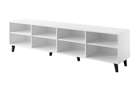 Szafka RTV BARI 200x42x52 biały mat Cama MEBLE Szafka RTV BARI 200x42x52 biały mat Cama MEBLE