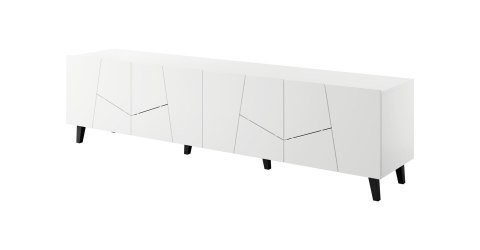 Szafka RTV ETNA 200x42x52 biały mat Cama MEBLE Szafka RTV ETNA 200x42x52 biały mat Cama MEBLE