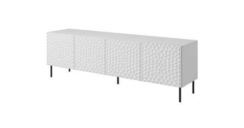 Szafka RTV HOLE 190x40,5xH59,5 biały mat Cama MEBLE Szafka RTV HOLE 190x40,5xH59,5 biały mat Cama MEBLE