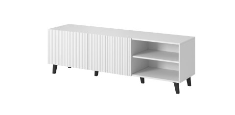 Szafka RTV PAFOS 150x40x52 biały mat Cama MEBLE Szafka RTV PAFOS 150x40x52 biały mat Cama MEBLE