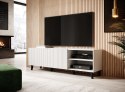 Szafka RTV PAFOS 150x40x52 biały mat Cama MEBLE