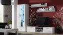 Szafka RTV SOHO 180 biały/ biały połysk Cama MEBLE