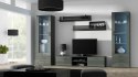 Szafka RTV SOHO 180 szary/ szary połysk Cama MEBLE
