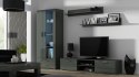 Szafka RTV SOHO 180 szary/ szary połysk Cama MEBLE