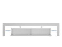 Szafka RTV TORO 200 szary/ biały połysk Cama MEBLE