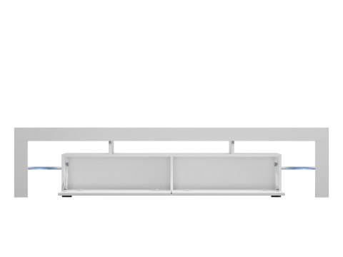 Szafka RTV TORO 200 szary/ biały połysk Cama MEBLE Szafka RTV TORO 200 szary/ biały połysk Cama MEBLE