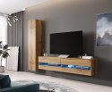 Szafka RTV VIGO NEW '180' 30/180/40 dąb wotan Cama MEBLE