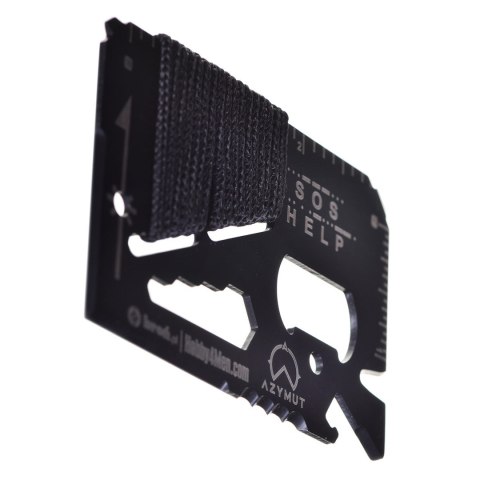 Multitool AZYMUT TOOL CARD karta wielofunkcyjna - 13 narzędzi + etui, 85/53 mm (H-O200930TC) AZYMUT Multitool AZYMUT TOOL CARD karta wielofunkcyjna - 13 narzędzi + etui, 85/53 mm (H-O200930TC) AZYMUT
