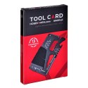 Multitool AZYMUT TOOL CARD karta wielofunkcyjna - 13 narzędzi + etui, 85/53 mm (H-O200930TC) AZYMUT