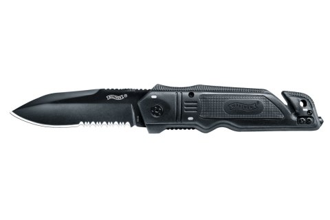 Nóż WALTHER ERC Rescue - Czarny Walther