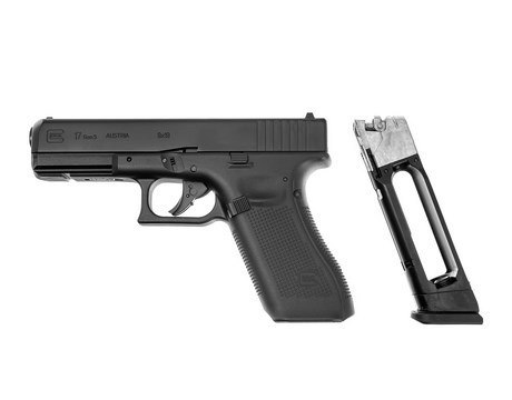 Pistolet wiatrówka Glock 17 gen 5 4,5 mm BB 18-strz Glock Pistolet wiatrówka Glock 17 gen 5 4,5 mm BB 18-strz Glock