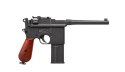 Pistolet wiatrówka RANGER M712 Broomhandle FULL AUTO BLOWBACK k.4,5BBs 19-strzał. KWC RANGER
