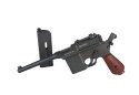 Pistolet wiatrówka RANGER M712 Broomhandle FULL AUTO BLOWBACK k.4,5BBs 19-strzał. KWC RANGER