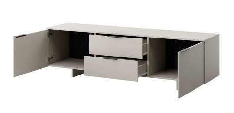 Szafka RTV 2D2S ALMA 180x41,5xH55 kaszmir Cama MEBLE Szafka RTV 2D2S ALMA 180x41,5xH55 kaszmir Cama MEBLE