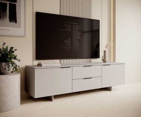 Szafka RTV 2D2S ALMA 180x41,5xH55 kaszmir Cama MEBLE Szafka RTV 2D2S ALMA 180x41,5xH55 kaszmir Cama MEBLE