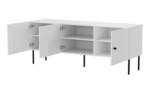 Szafka RTV 3D PALAZZO BIS 151x40x60 biały mat Cama MEBLE Szafka RTV 3D PALAZZO BIS 151x40x60 biały mat Cama MEBLE