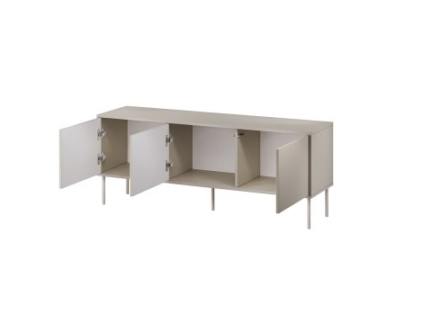 Szafka RTV 3D TRESSE 150x40x55 kaszmir mat Cama MEBLE Szafka RTV 3D TRESSE 150x40x55 kaszmir mat Cama MEBLE
