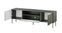Szafka RTV EF TRESSE 180x40x54,5 zieleń mat Cama MEBLE